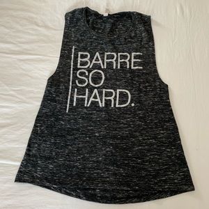 Barre So Hard Drop Armhole Tank
